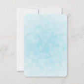 Waterverf Wolf met een Boho Style Wreath Dank je Bedankkaart (Achterkant)