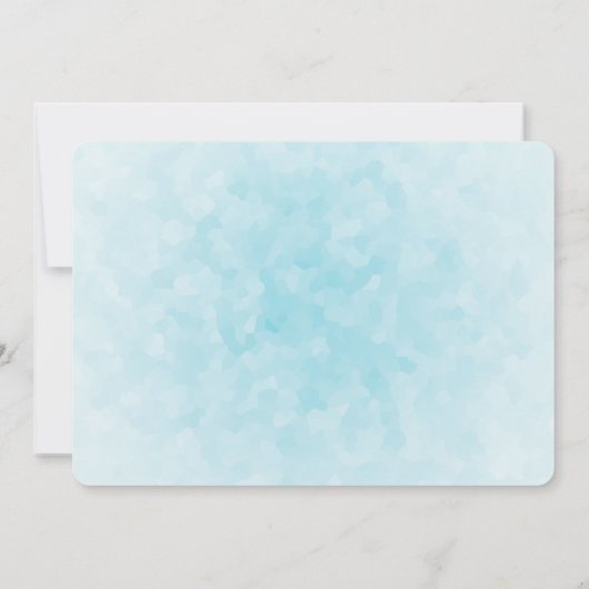 Waterverf Wolf met een Boho Style Wreath Verjaarda Kaart (Achterkant)