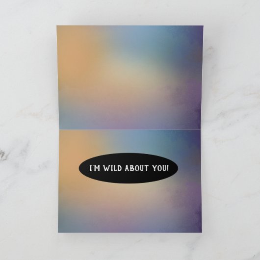 Waterverf Wolf Pack Kaart (Binnen)