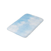 Waterverf wolken en achtergrond badmat (Gekanteld)