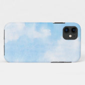 Waterverf wolken en achtergrond Case-Mate iPhone case (Achterkant (horizontaal))