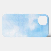 Waterverf wolken en achtergrond Case-Mate iPhone case (Achterkant (horizontaal))