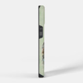 Waterverf Wolven Aangepaste Natuur in het wild iPhone Hoesje (Rechterkant)