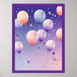 Waterverf wonderland poster