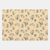 Waterverf Woodland Animal Gift Wrapping Paper Set (Voorkant 2)