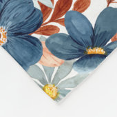 Waterverf Woodland Animals Fleece Deken (Hoek)