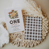 Waterverf Woodland Animals Happy Camper Verjaardag Kaart