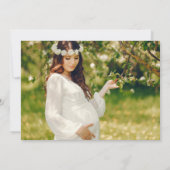 Waterverf Woodland Animals Photo Shower Kaart (Achterkant)