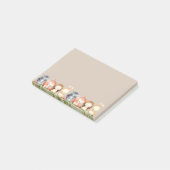 Waterverf Woodland Animals tekenen Schattigee kuns Post-it® Notes (Schuin)