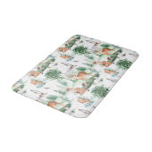 Waterverf Woodland Baby Animal Pattern Badmat (Gekanteld)