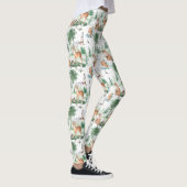 Waterverf Woodland Baby Animal Pattern Leggings (Rechts)