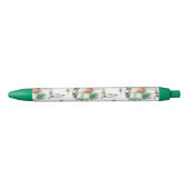 Waterverf Woodland Baby Animal Pattern Zwarte Inkt Pen (Voorkant)