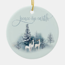 Waterverf Woodland Deer