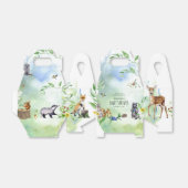 Waterverf Woodland Forest Animals Baby shower Bedankdoosjes (Uitgevouwen)