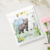 Waterverf Woodland Forest Animals Baby shower Bedankzakje (Gezegeld)