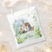 Waterverf Woodland Forest Animals Baby shower Bedankzakje (Geknipt)