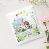 Waterverf Woodland Forest Animals Baby shower Bedankzakje (Gezegeld)