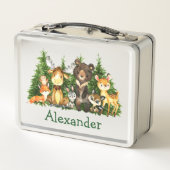 Waterverf Woodland Forest Animals Trees (Achterkant)