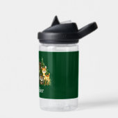 Waterverf Woodland Forest Animals Trees Green Waterfles (Links)