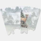 Waterverf Woodland Forest Doe Baby shower Bedankdoosjes (Ongevouwen)