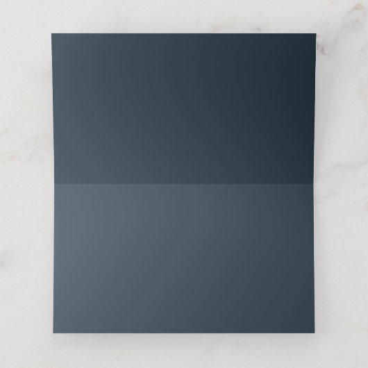 Waterverf Woodland Forest Owl Wedding Plaatskaartje (Binnenkant ongevouwen)