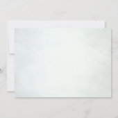 Waterverf Woodland Forest Save the Date Invitation (Achterkant)