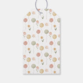 Waterverf Woodland | Forest vrienden Gift Label Cadeaulabel (Achterkant)