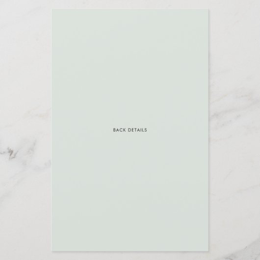 Waterverf Woodland Graduation Party Invitation (Achterkant)