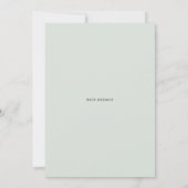 Waterverf Woodland Graduation Party Invitation Kaart (Achterkant)