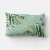 Waterverf Woodland Greenery Boskwekerij Kussen (Achterkant)