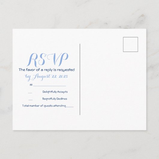 Waterverf Woodland Snowflakes Winter Uitnodiging Briefkaart (Achterkant)