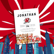 Waterverf Woodland Superhero Verjaardag