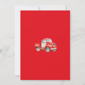 Waterverf Woodland Superhero Verjaardag Kaart (Achterkant)