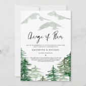 Waterverf Woodland Wijziging plannen Uitstel Kaart (Voorkant)