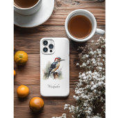 Waterverf Woodland Woodpecker, aangepast Case-Mate iPhone Case