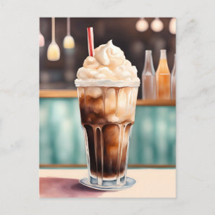 Waterverf, Wortelbier, Postcrossing Briefkaart