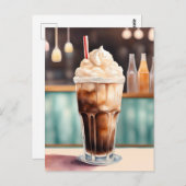 Waterverf, Wortelbier, Postcrossing Briefkaart (Voorkant / Achterkant)