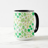 Waterverf woud in doedelstijl mok (Voorkant rechts)