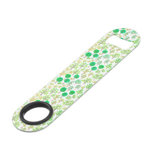 Waterverf woud in doedelstijl speed flessenopener