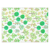 Waterverf woud in doedelstijl tafelkleed (Voorkant (Horizontaal))