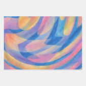 Waterverf Wrapping Craft Paper Kleurrijke Leuke Ku (Voorkant 3)