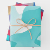 Waterverf Wrapping Craft Paper Kleurrijke Leuke Ku (In situ)