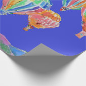 Waterverf Wrapping van luchtballonballonnen Cadeaupapier (Hoek)