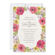 Waterverf Wreath | Pensioenpartij van Floral