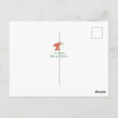 Waterverf Wren Bird voor vogelliefhebbers Briefkaart (Achterkant)