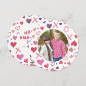 WATERVERF XOXO VALENTIJNSDAG KAARTEN (Voorkant / Achterkant)