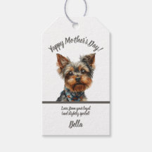 Waterverf Yappy Yorkie Moederdag