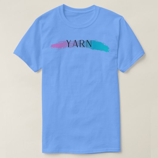 Waterverf Yarn T-shirt (Design voorkant)