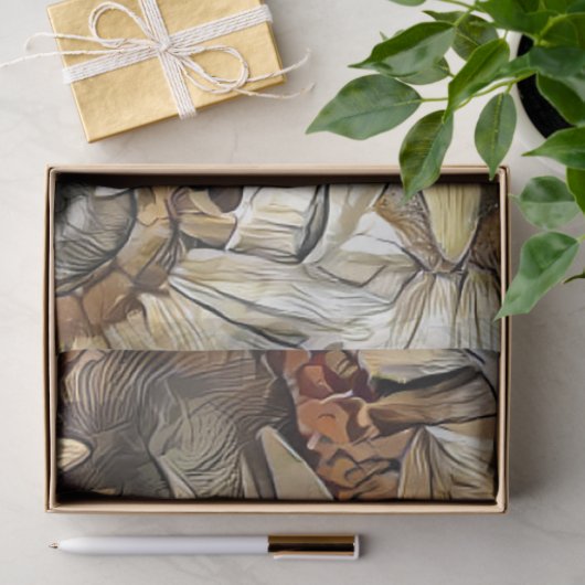 Waterverf Yellow Bouquet Sunflower Collectie Tissuepapier (Geschenk)