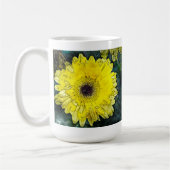 Waterverf Yellow Daisy Koffiemok (Links)